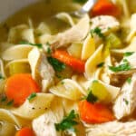 Easy Stovetop Chicken Noodle Soup Recipe