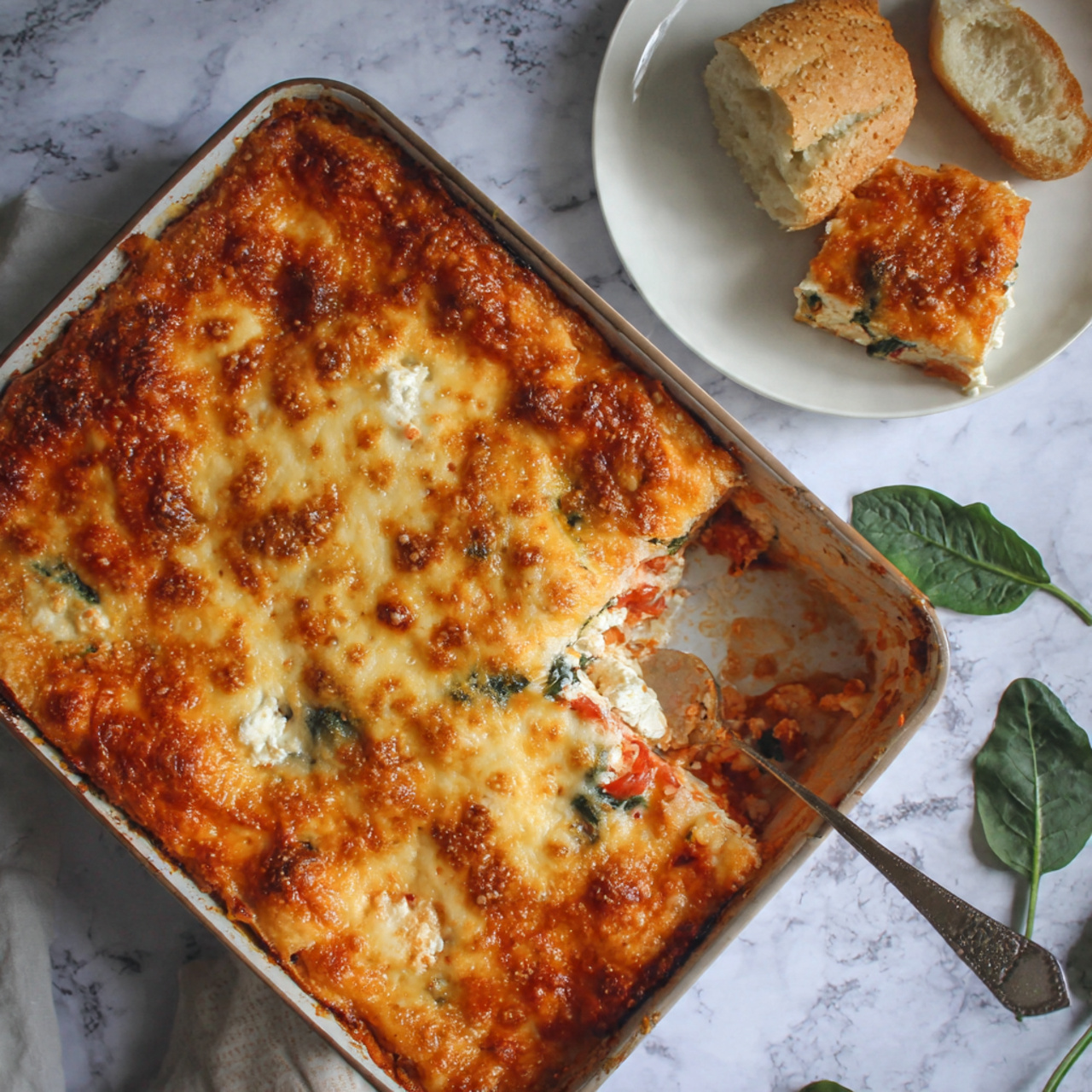 Cheat’s Spinach and Ricotta Agnolotti Lasagne Recipe 5 Cheat’s Spinach and Ricotta Agnolotti Lasagne Recipe - Recipe Image