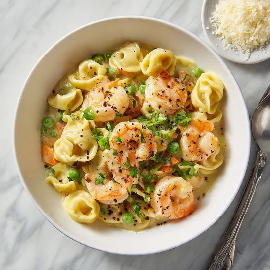 Creamy Shrimp Scampi with Orzo Recipe