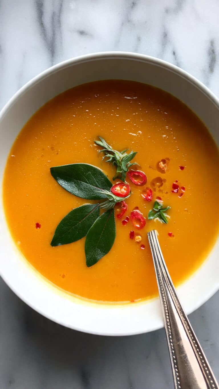 Spiced Harvest Pumpkin Soup Recipe