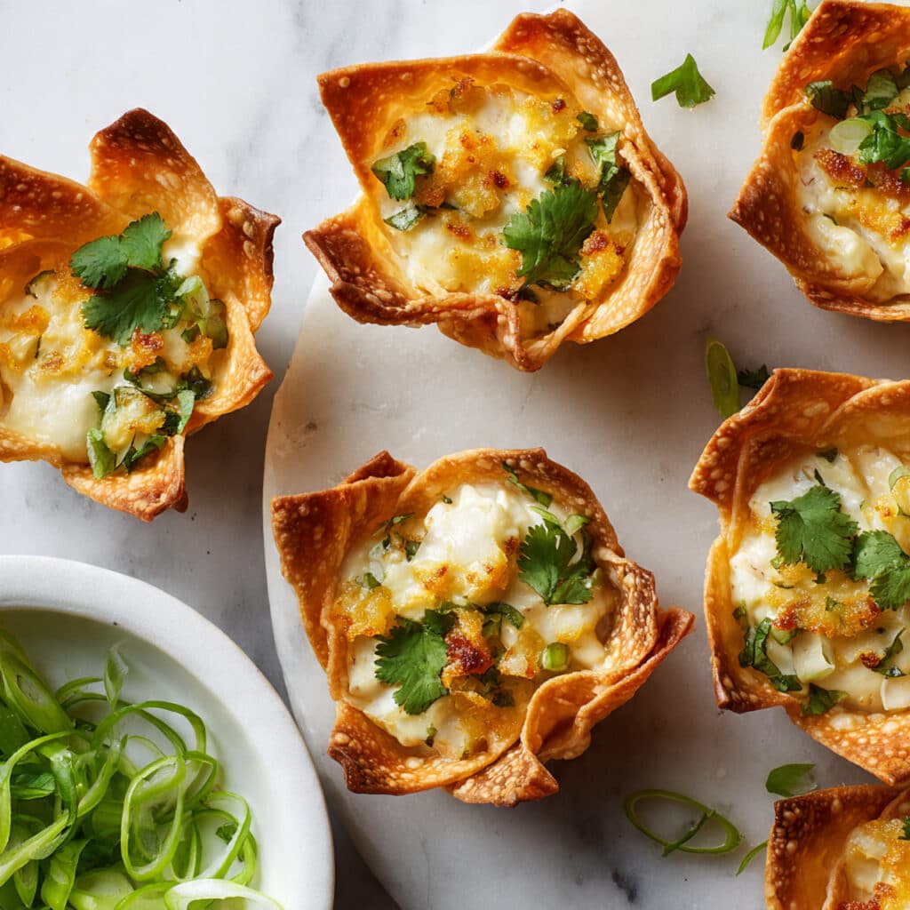 Buffalo Chicken Dip Cups Recipe
