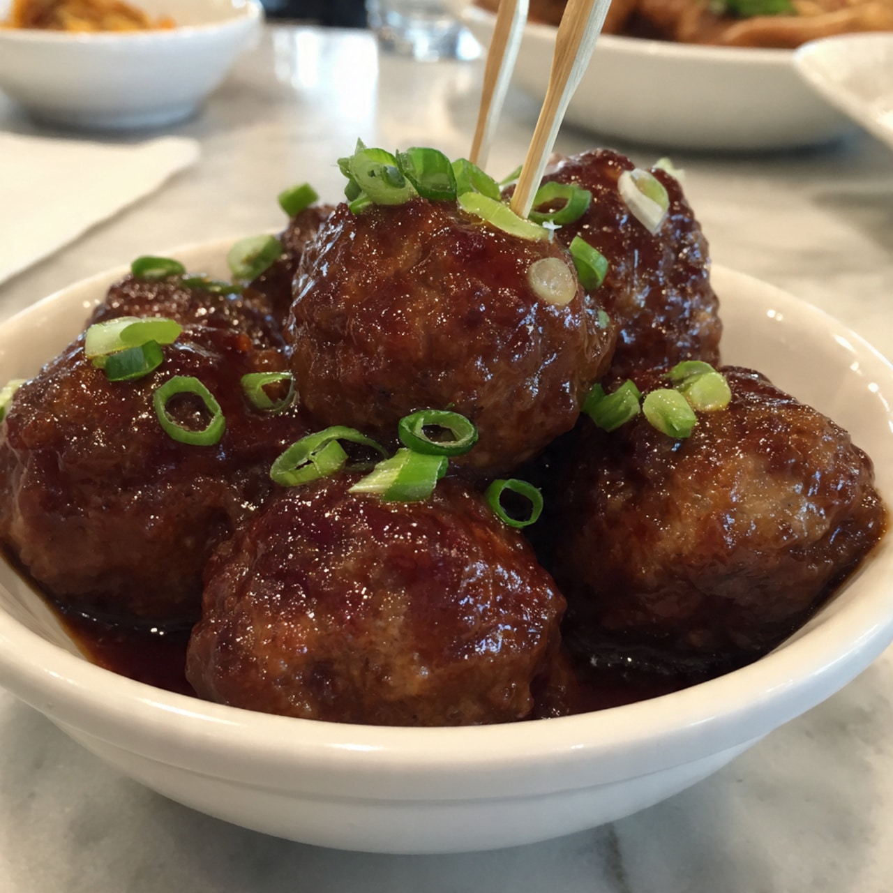 BBQ Meatball Bites Recipe - Recipe Image