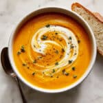 Butternut Squash Ginger Soup Recipe