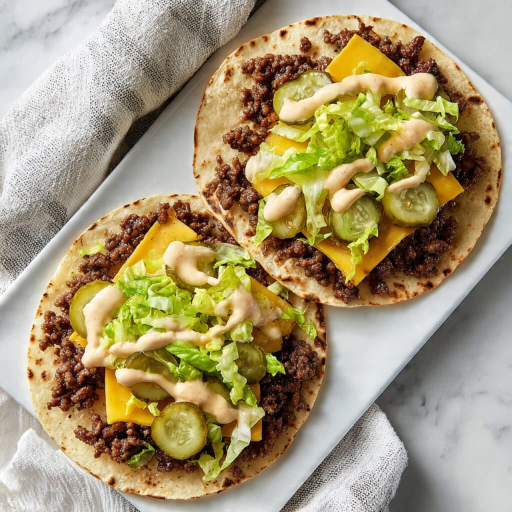 Big Mac Tacos Recipe