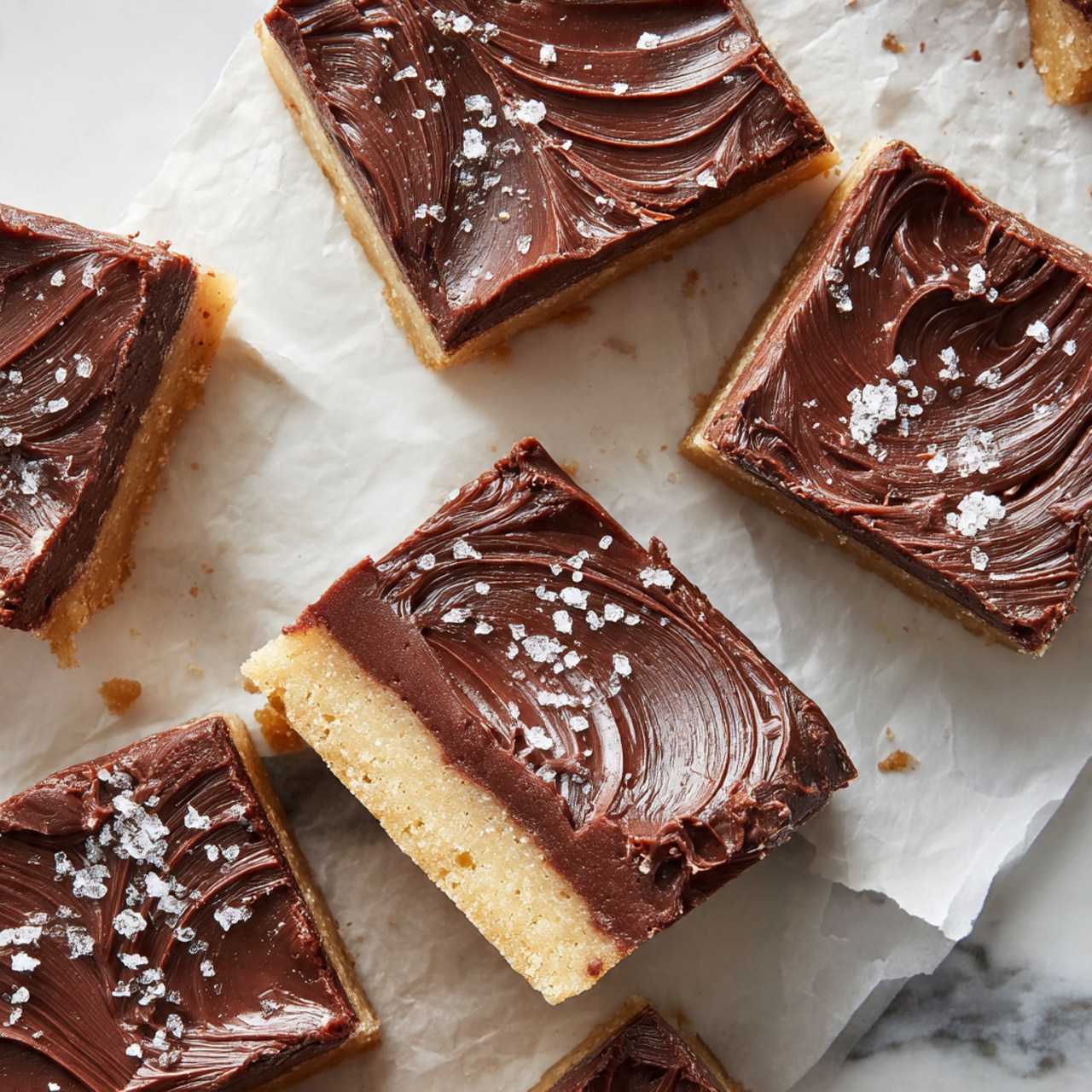 Salted Caramel Pretzel Bars Recipe - Recipe Image