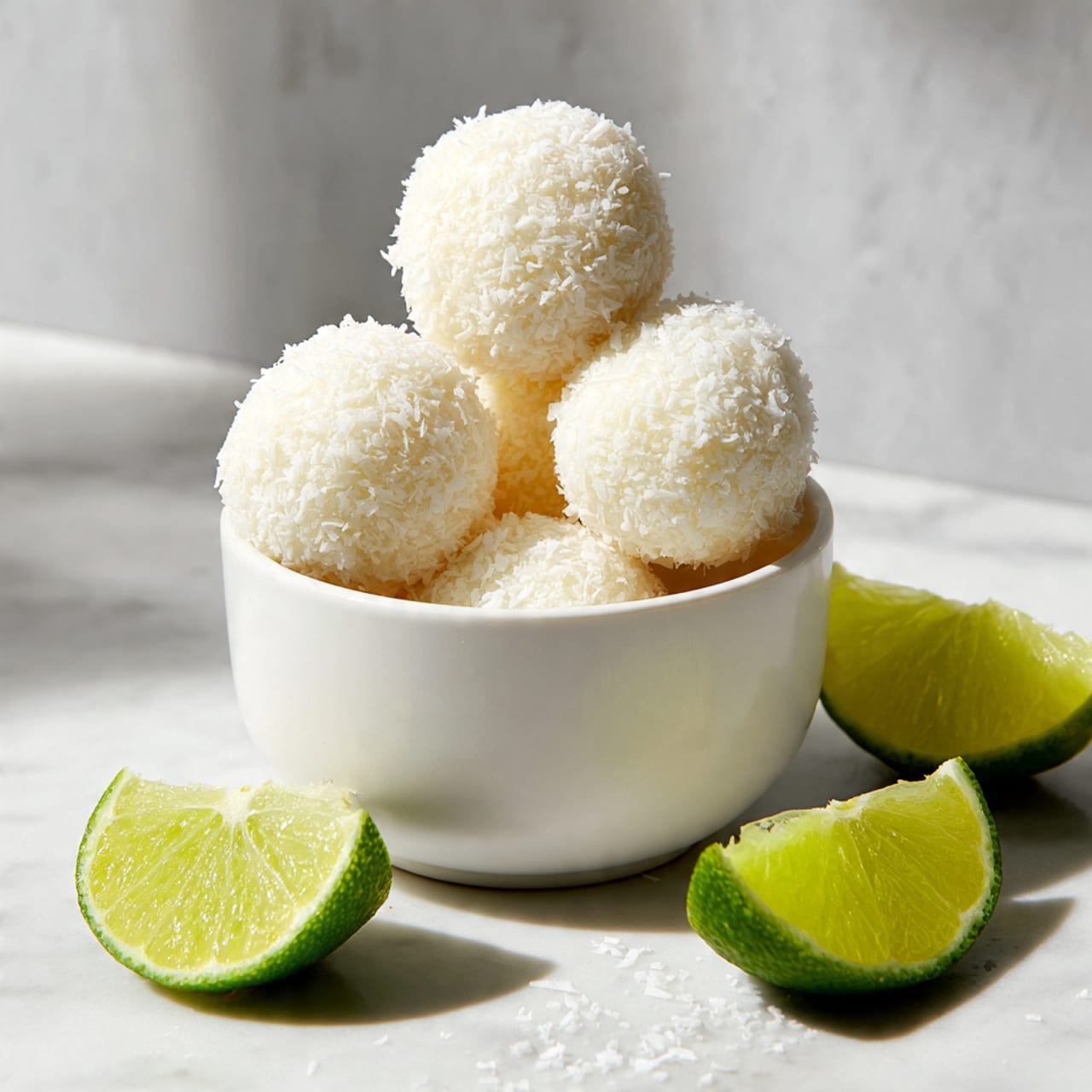 Coconut Lime Energy Balls Recipe - Recipe Image