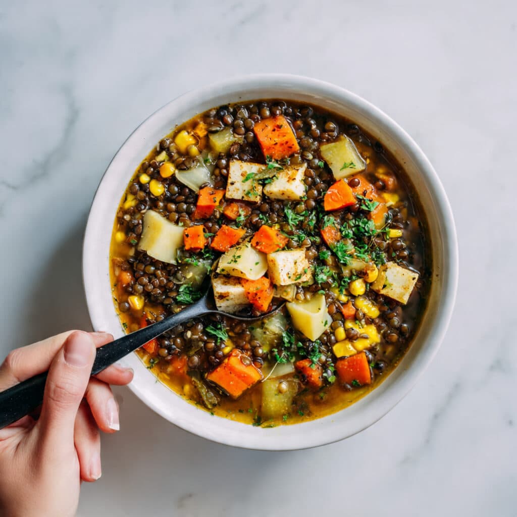 Crockpot Beef and Barley Soup Recipe