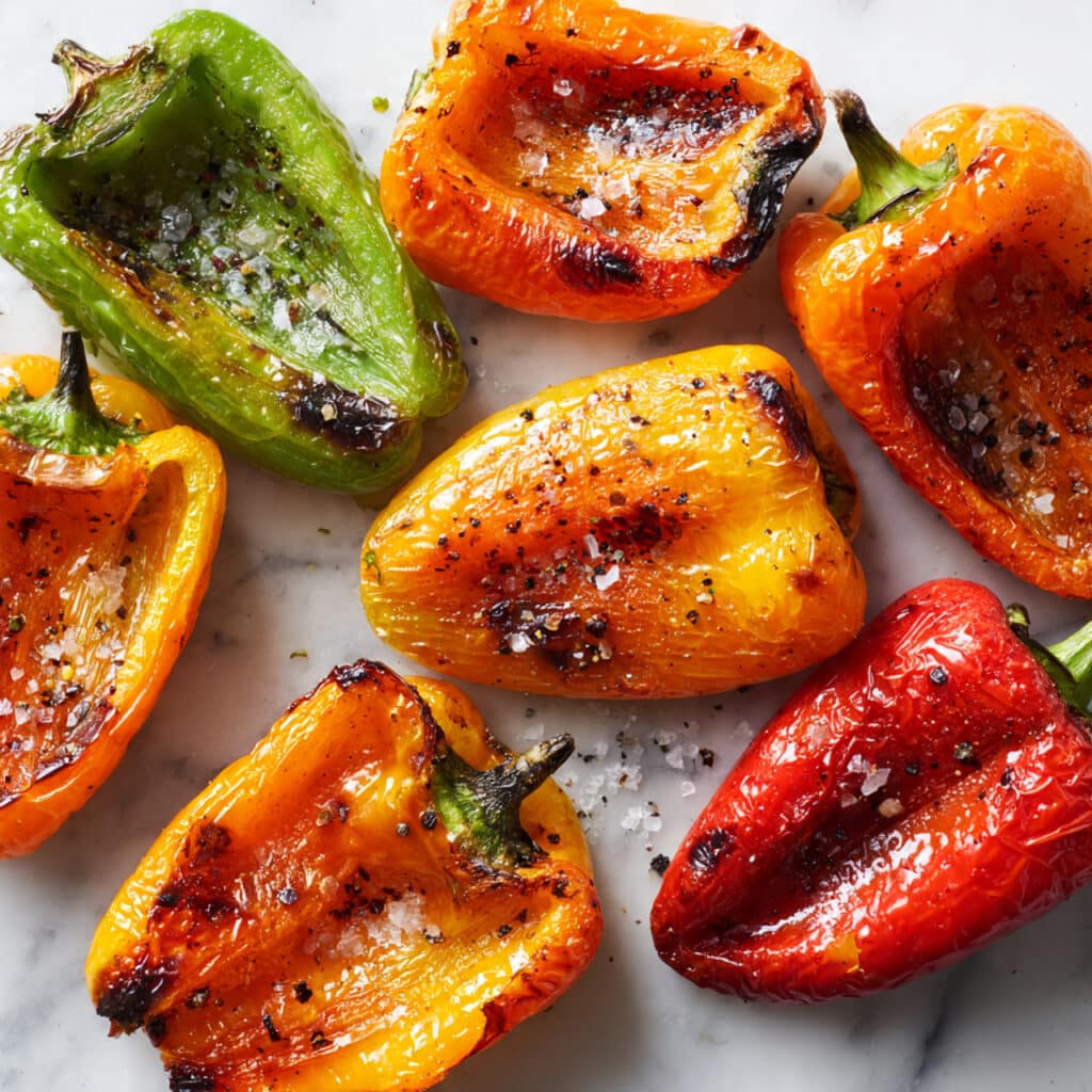 Crunchy Raw Bell Pepper Slices: The Perfect Fresh Snack or Side Dish Recipe