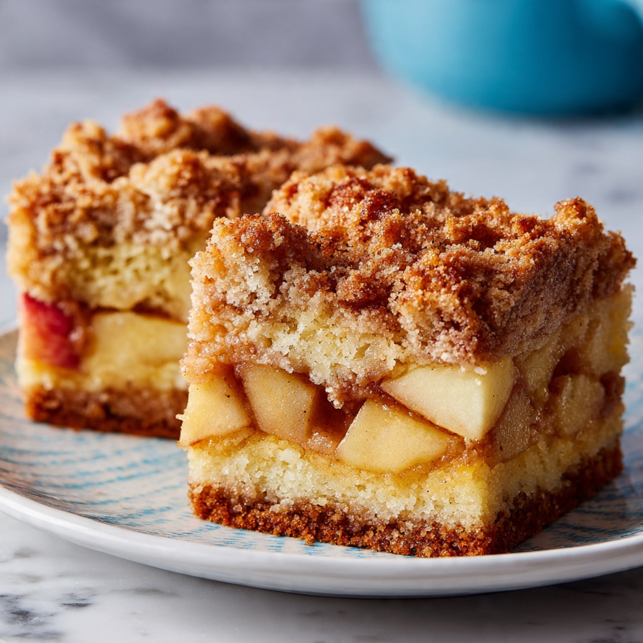 Apple Cinnamon Breakfast Bars Recipe - Recipe Image