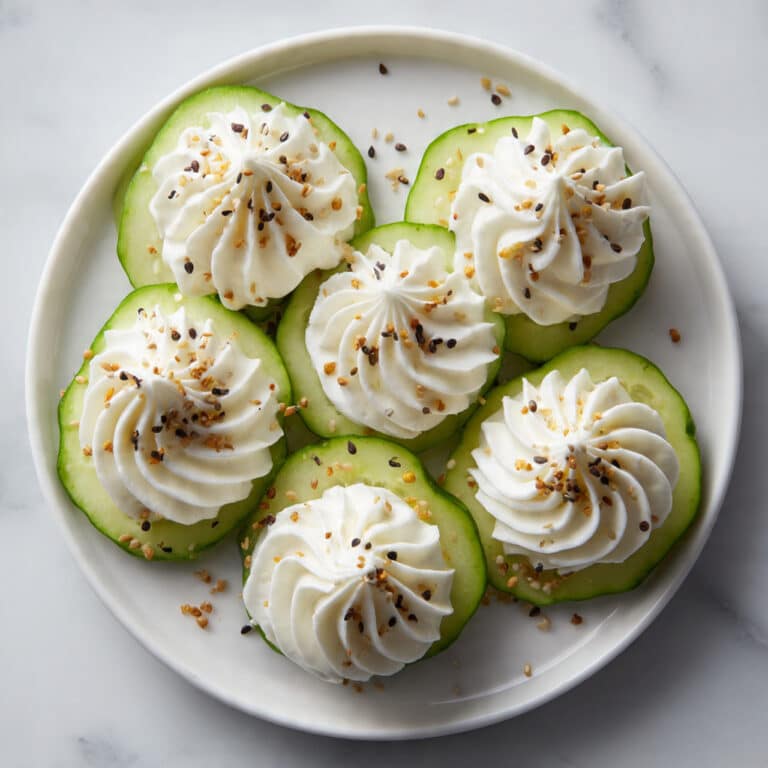 Everything Bagel Cucumber Bites Recipe