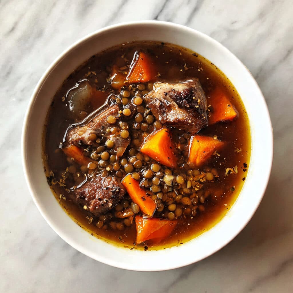 Hearty Beef and Barley Soup Recipe