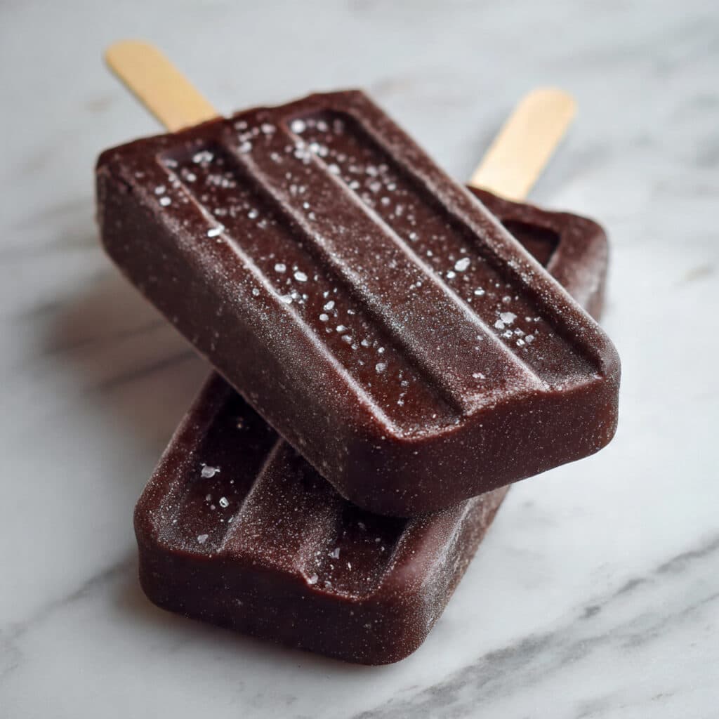 4-Ingredient Fat Free Chocolate Pops Recipe