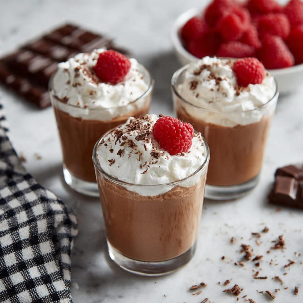 High Protein Chocolate Greek Yogurt Pudding Recipe