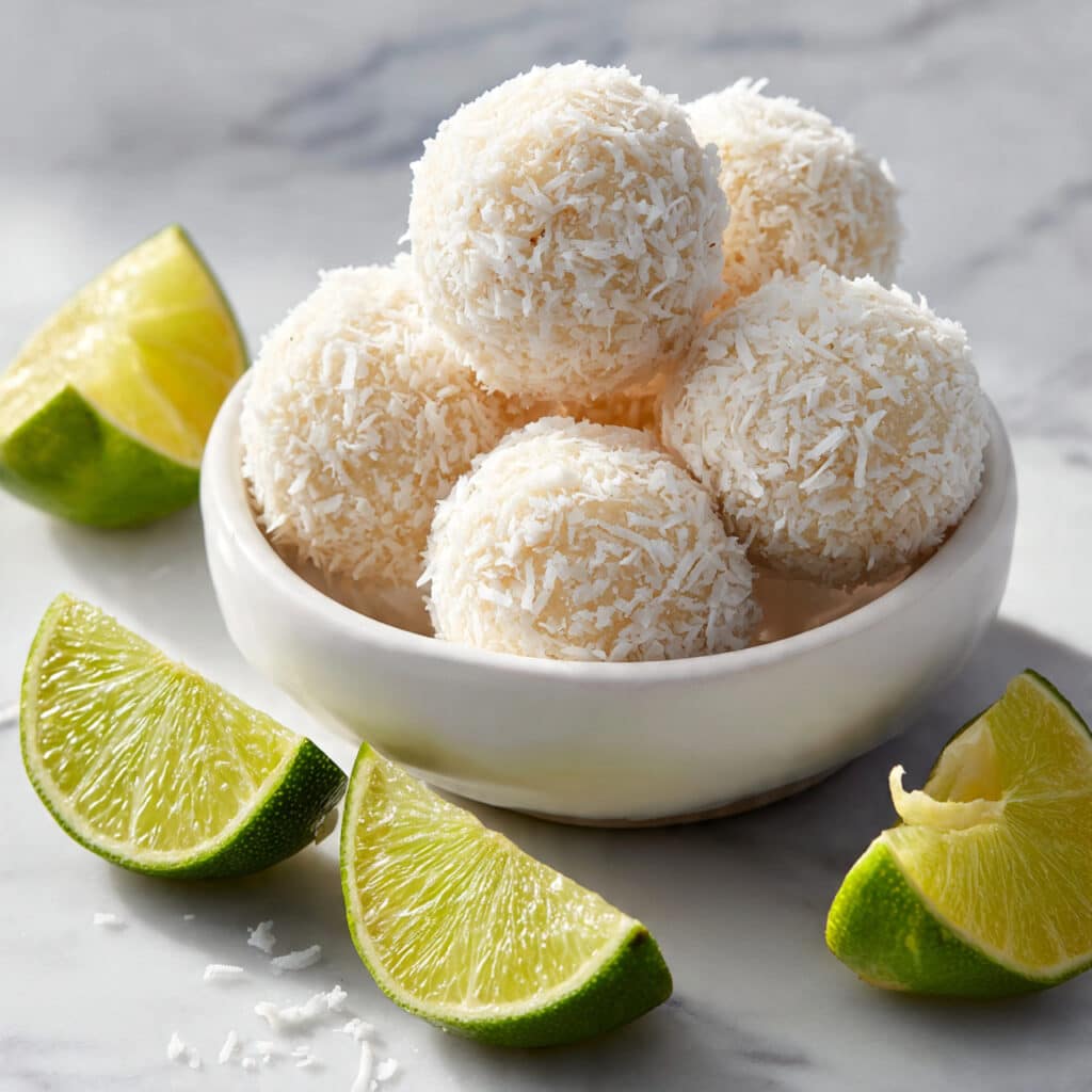 Coconut Lime Energy Balls Recipe