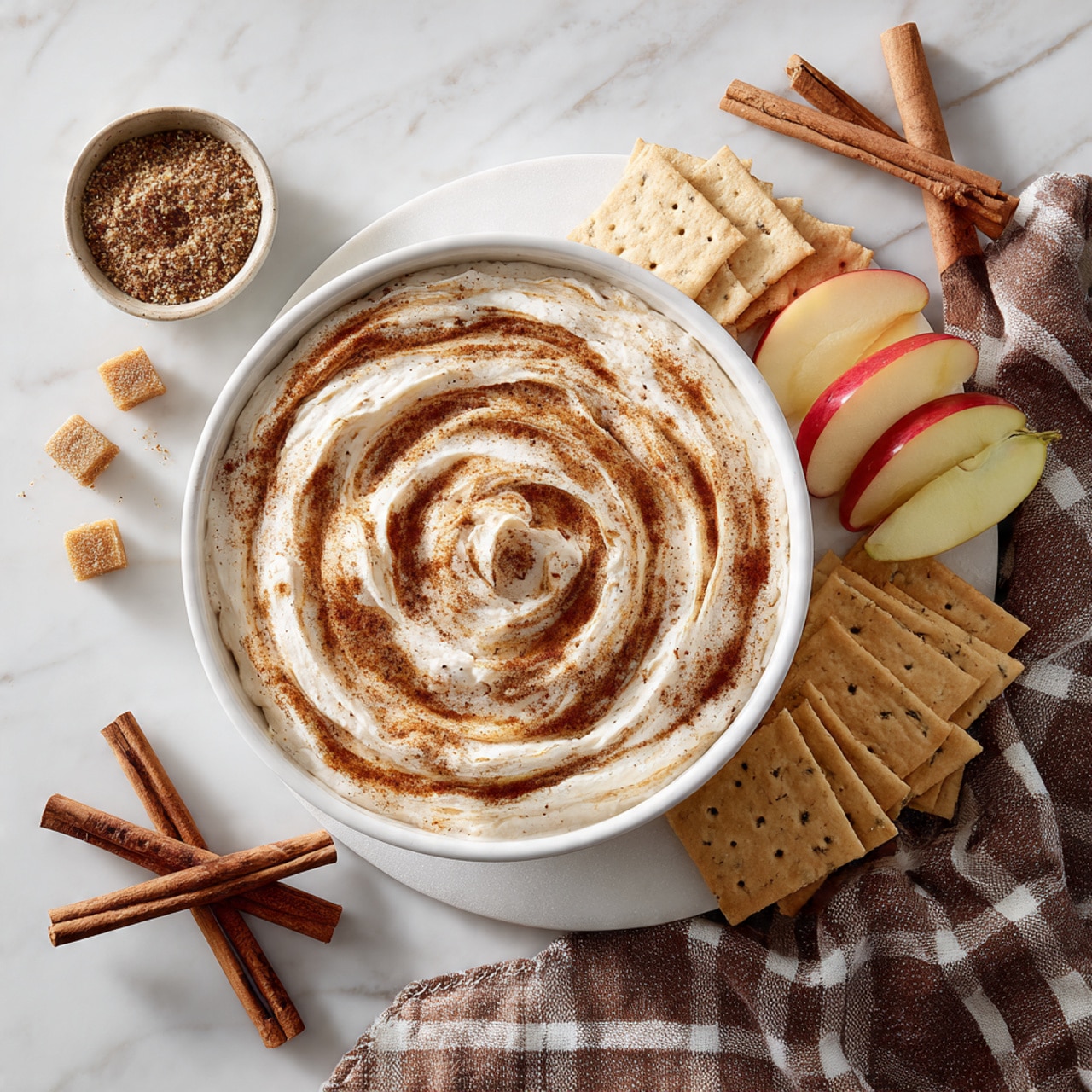 Cinnamon Cottage Cheese Dip Recipe - Recipe Image