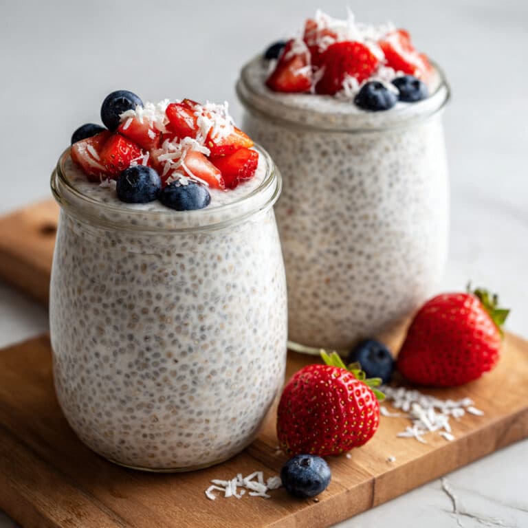 Creamy Vanilla Overnight Chia Pudding Recipe