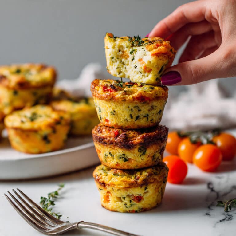 Mini Veggie Frittatas Recipe