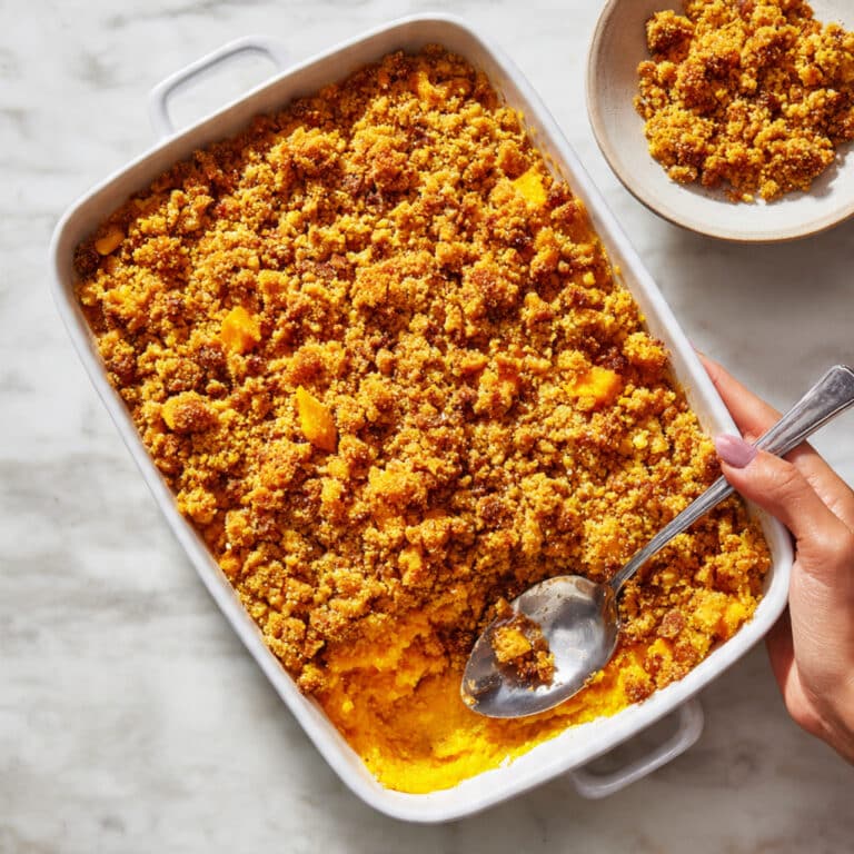Southern Pineapple Casserole with Cheddar and Buttery Cracker Topping Recipe