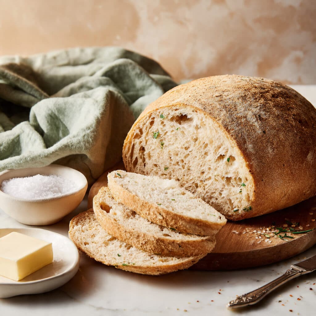 Savory Herb and Cheese Bread Recipe