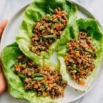 Savory Ground Beef Lettuce Wraps Recipe