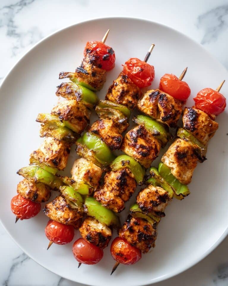 Sweet Maple Barbecue Chicken Kebabs Recipe