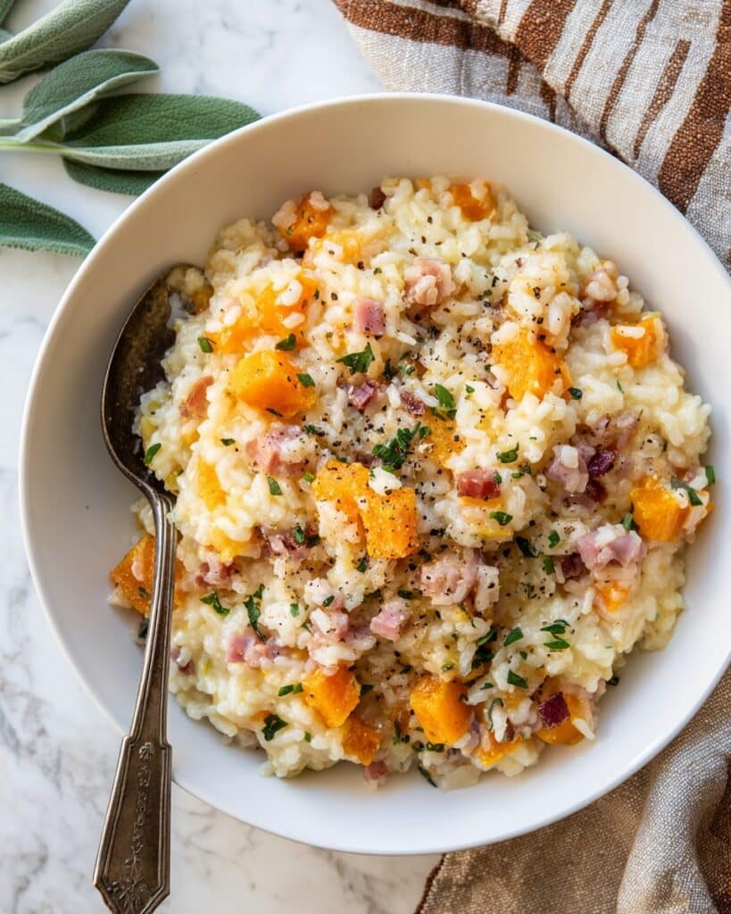 Butternut Squash and Chicken Risotto Recipe