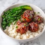 Honey Soy Chicken Drumsticks with Coconut Rice Recipe