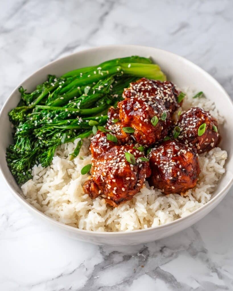 Honey Soy Chicken Drumsticks with Coconut Rice Recipe