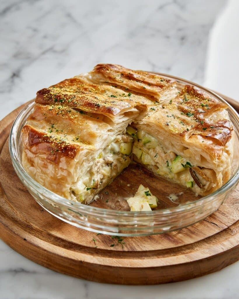 Rustic Moroccan Chicken Pie Recipe