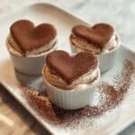 Heart-Shaped Tiramisu Cups Recipe