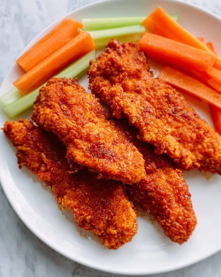 Crispy Baked Buffalo Chicken Tenders Recipe