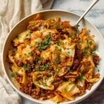 Ground Beef and Chopped Cabbage Skillet Meal Recipe