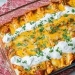 Easy Cheesy Ground Beef Enchiladas Recipe