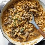 Creamy Mushroom Beef Skillet Recipe