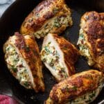 Stuffed Chicken Breasts with Cheese and Herbs Recipe