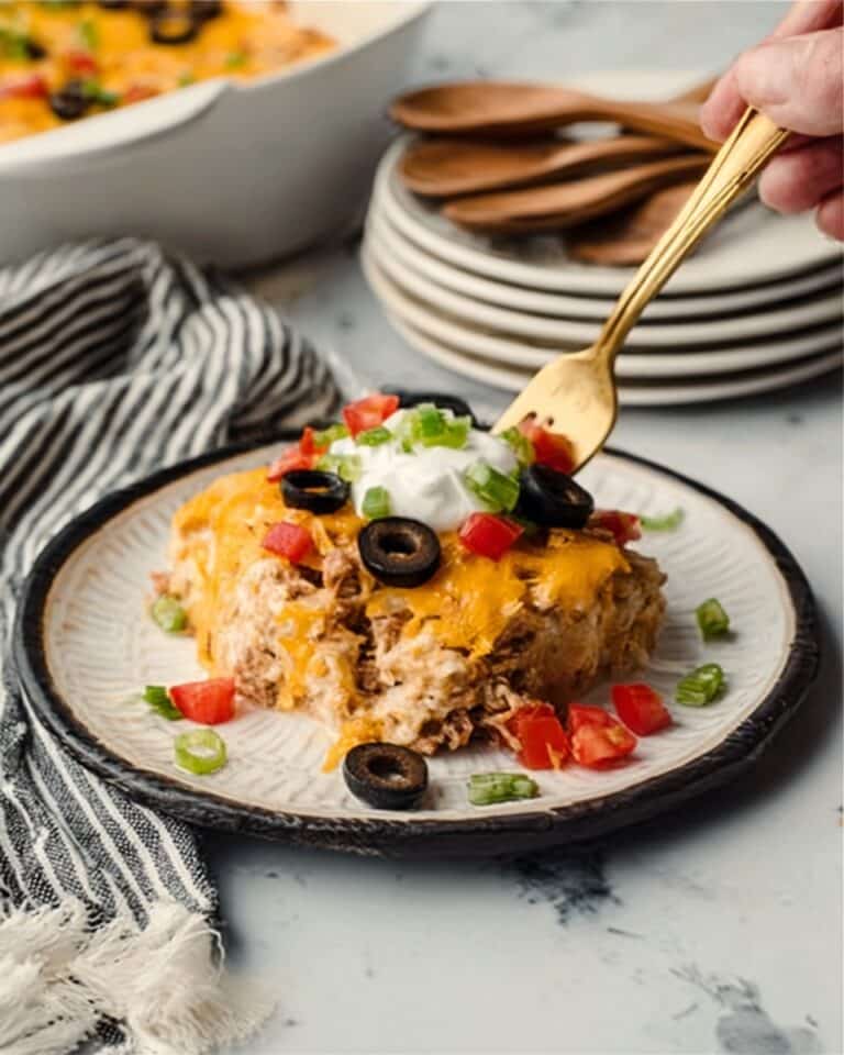 Chicken Beef Ranch Casserole Recipe