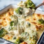 Keto Chicken Alfredo Casserole Recipe