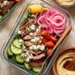 Mediterranean Steak Bowls Recipe