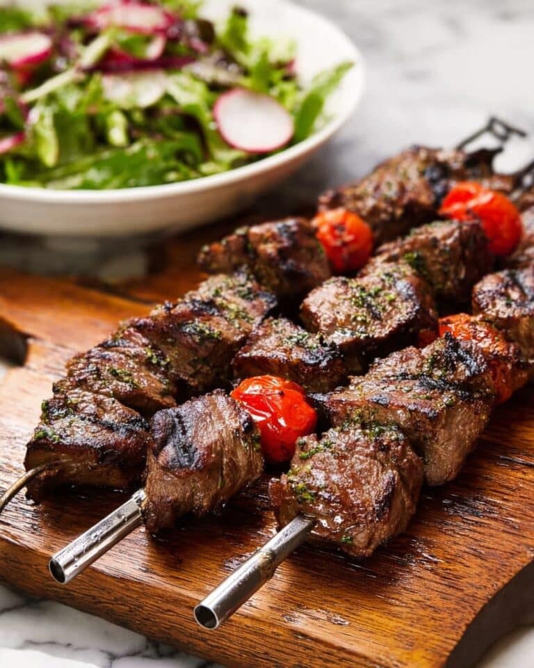Greek Lamb Kabobs Recipe