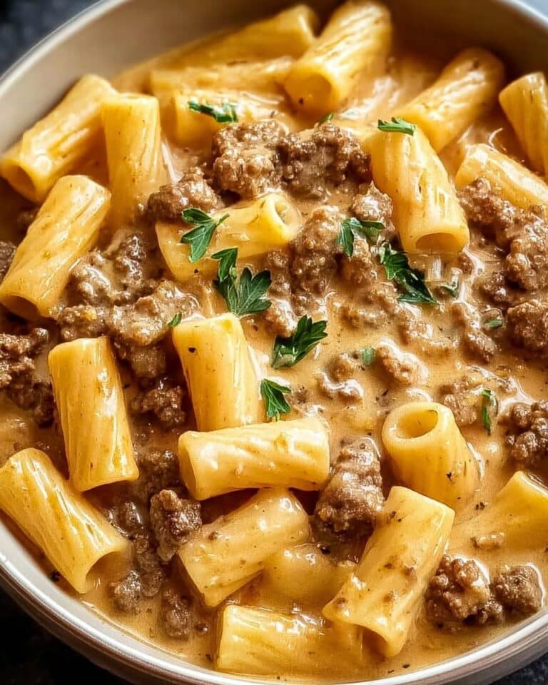Creamy Slow Cooker Beef Pasta Recipe
