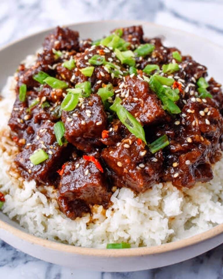 Slow Cooker Mongolian Beef Recipe