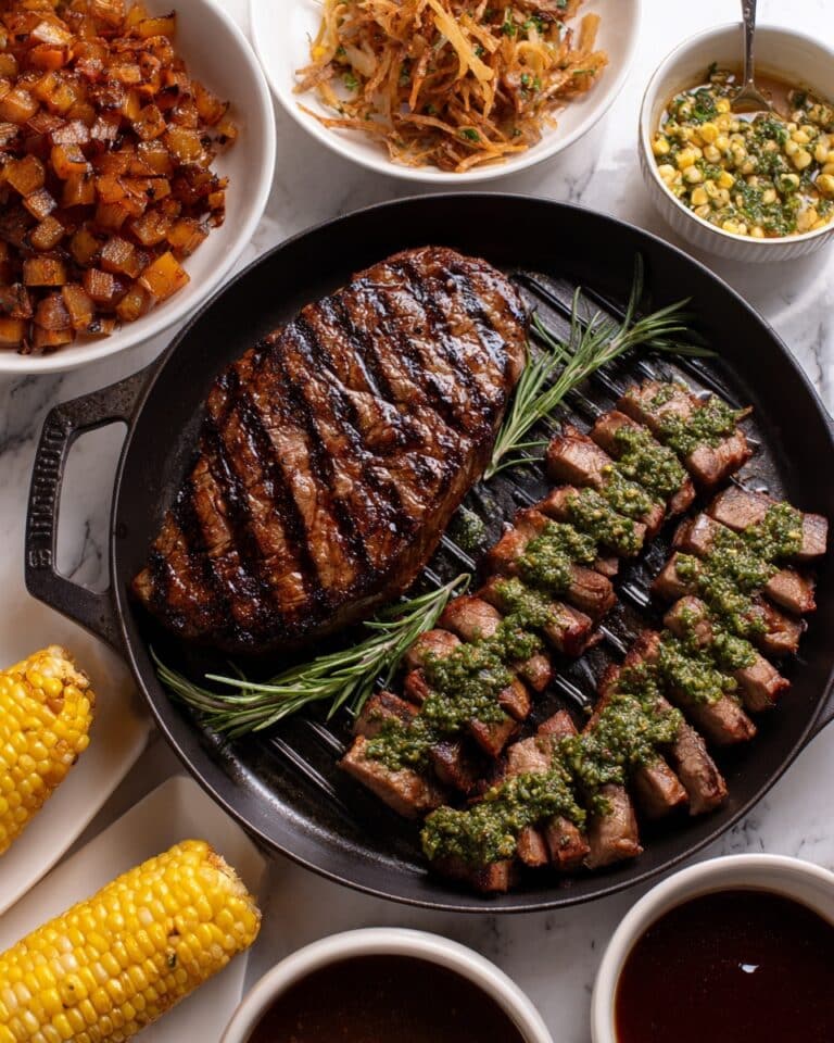 Baked Garlic Balsamic Steak Recipe