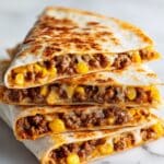 Ground Beef Quesadillas Recipe