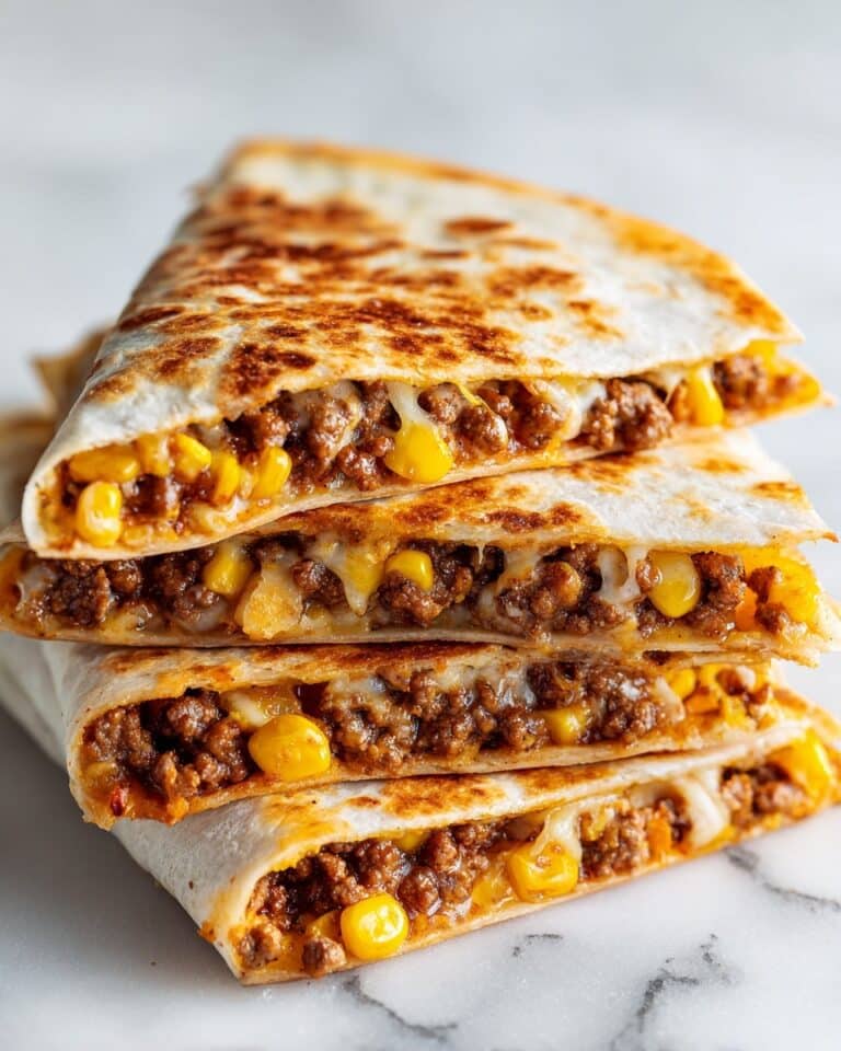 Ground Beef Quesadillas Recipe
