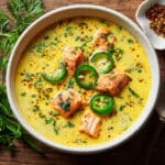 Creamy Blackened Salmon Chowder Recipe
