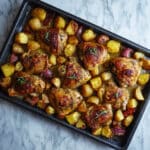 One-Pot Garlic Parmesan Chicken & Rice Recipe