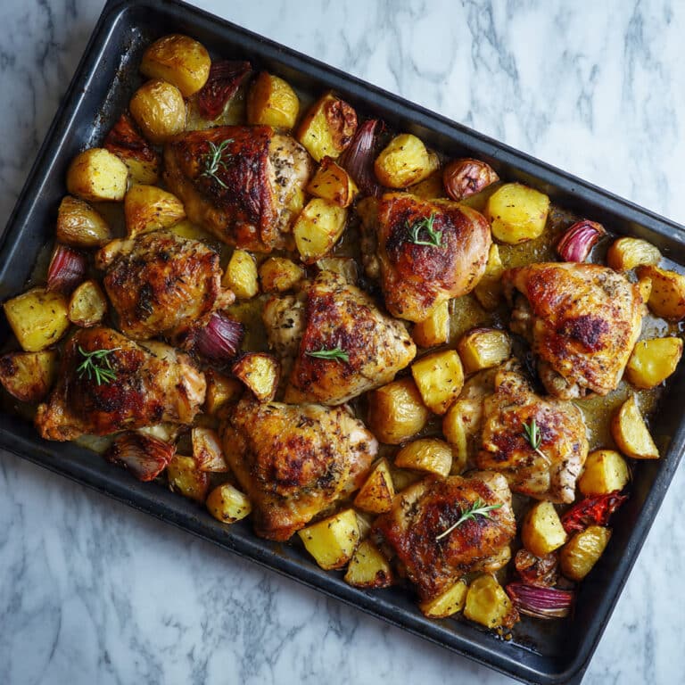 One-Pot Garlic Parmesan Chicken & Rice Recipe
