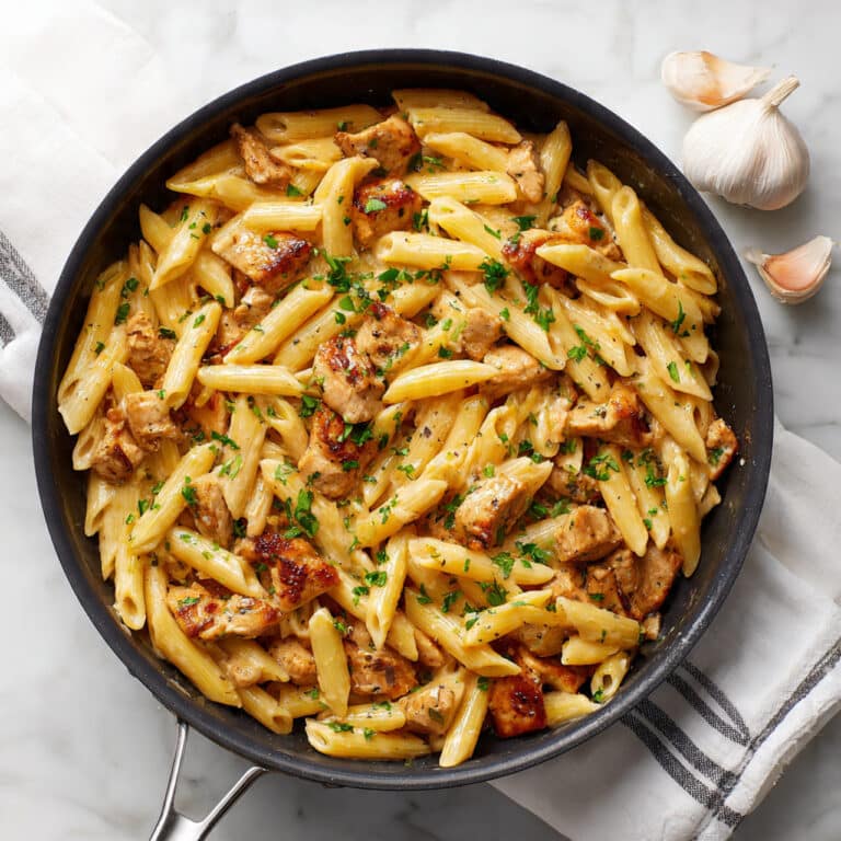 1-Pot Honey Garlic Chicken & Penne Recipe