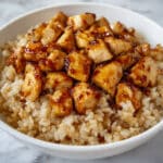 One-Pan Honey BBQ Chicken Rice Recipe