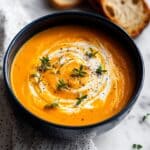 Butternut Squash Ginger Soup Recipe